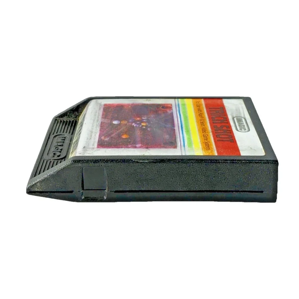 Atari 2600 Trick Shot Vintage 1982 iMagic Video Game Cartridge Tested
